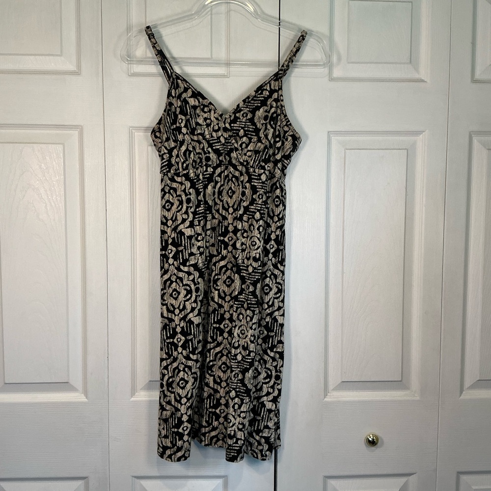 🍓 Sonoma Black and Tan Sun Dress - Medium